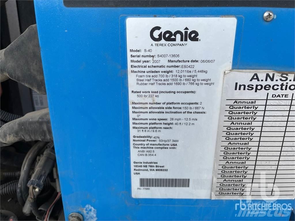 Genie S40 Karos emelők