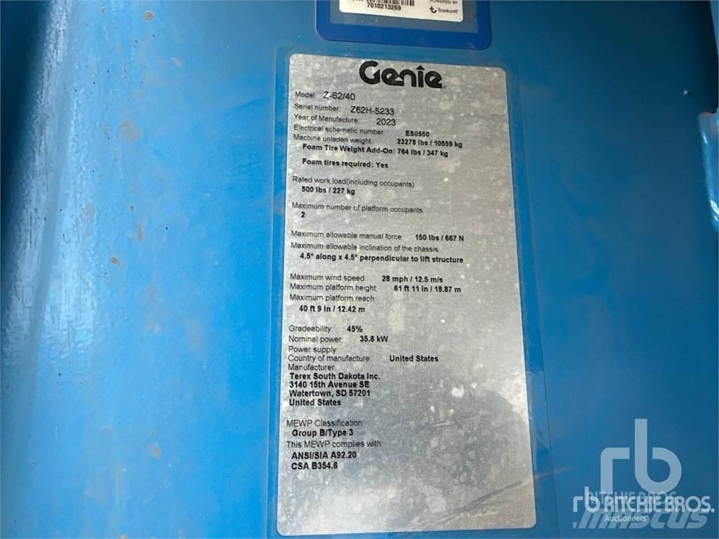 Genie Z62-40 Karos emelők
