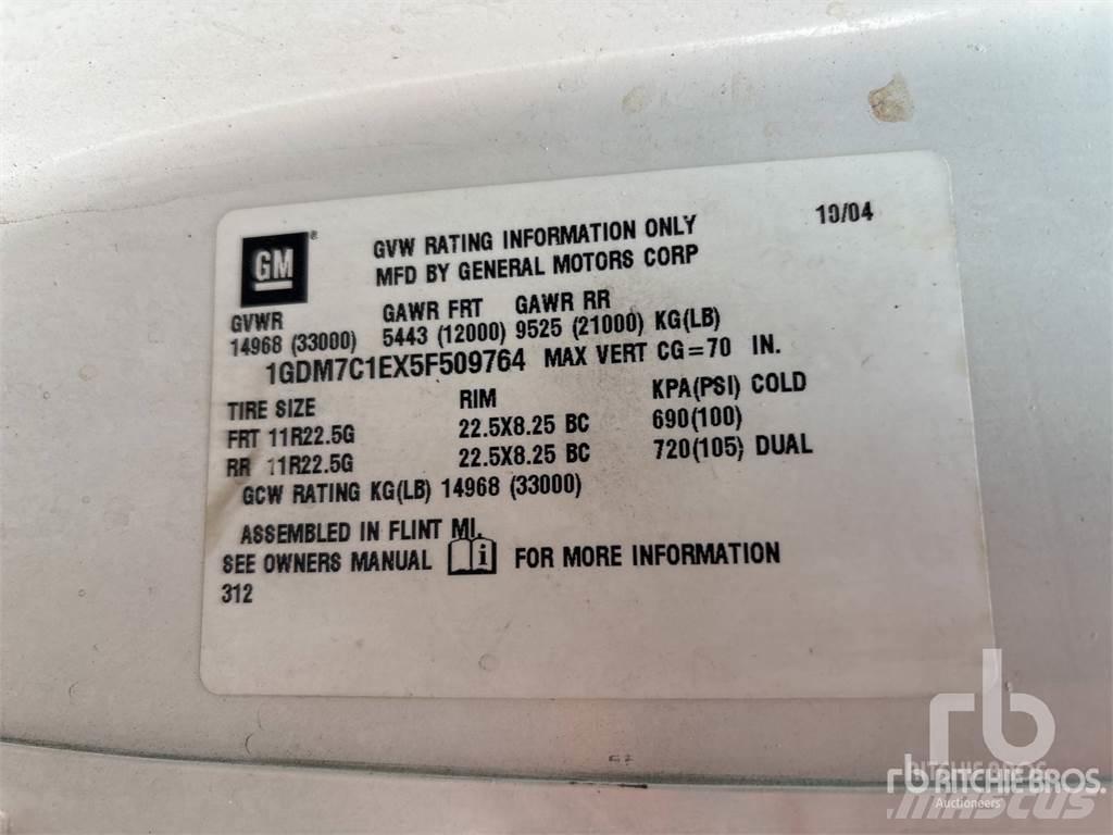 GMC C7500 Pótkocsira szerelt emelők és állványok