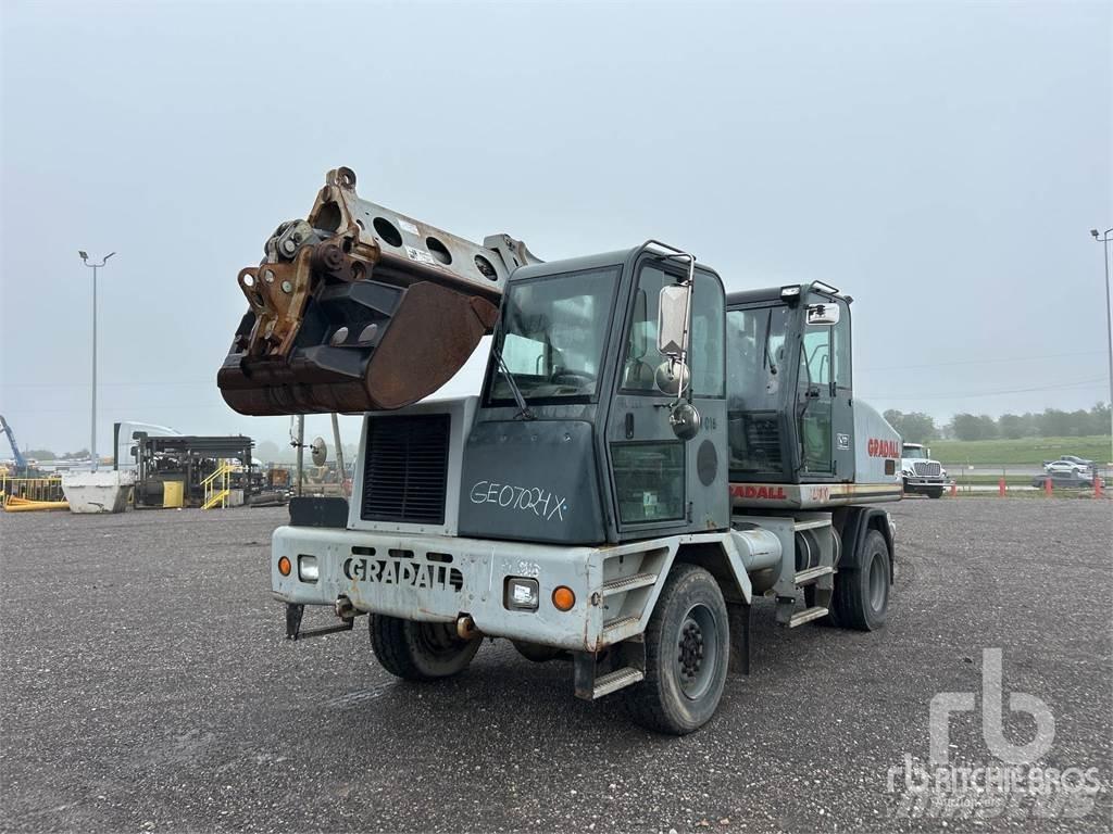 Gradall XL3100 Gumikerekes kotrók