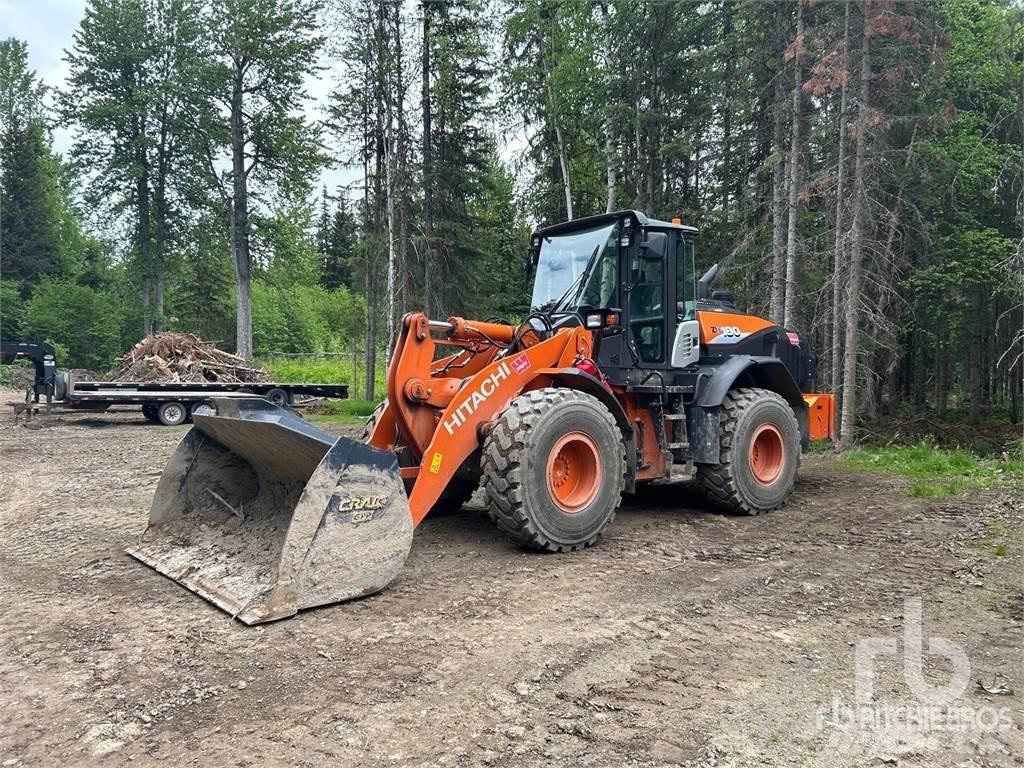 Hitachi ZW180-6 Gumikerekes homlokrakodók