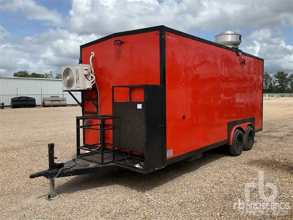  HM 18 ft T/A Dobozos félpótkocsik