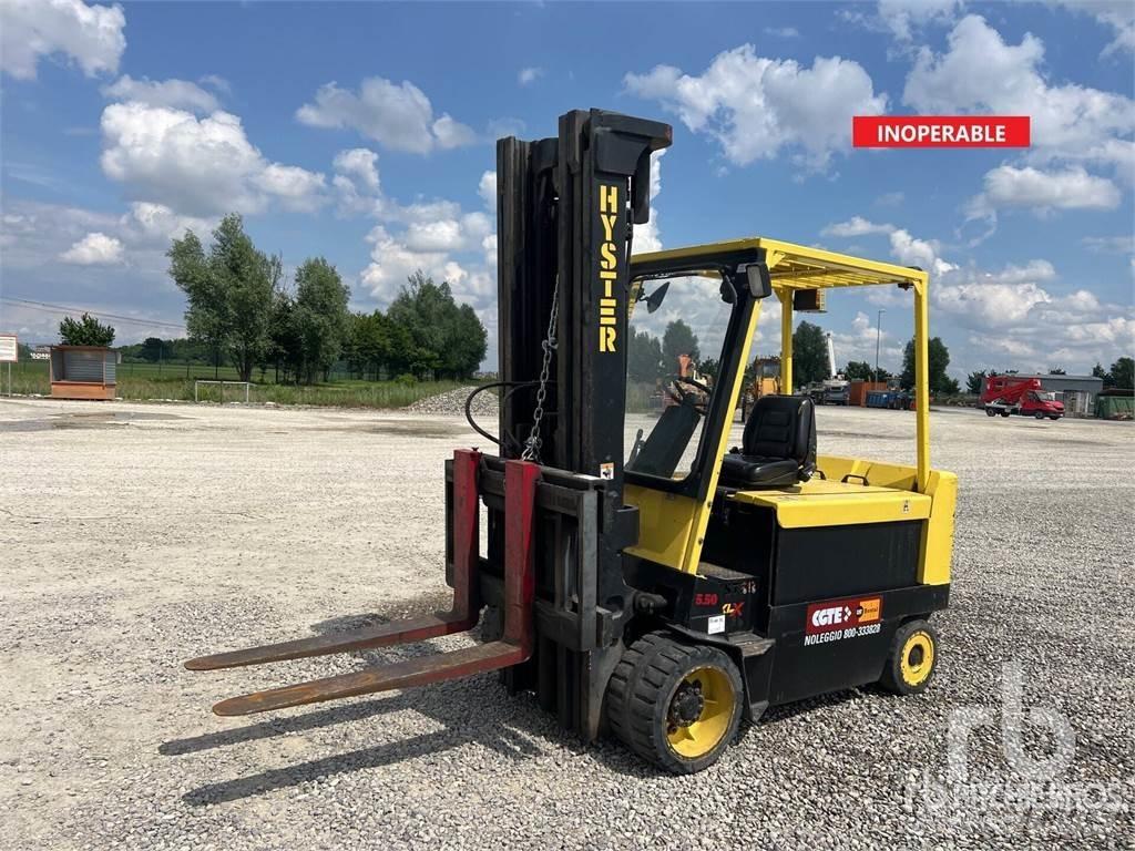 Hyster E5.50XL Elektromos targoncák