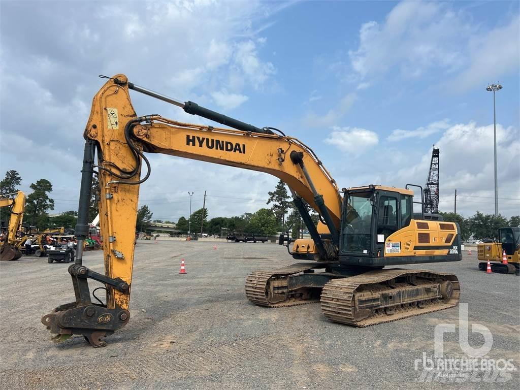 Hyundai HX330L Lánctalpas kotrók