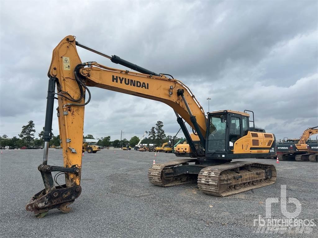 Hyundai HX330L Lánctalpas kotrók