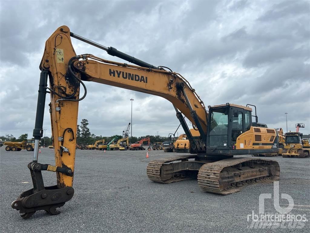 Hyundai HX330L Lánctalpas kotrók