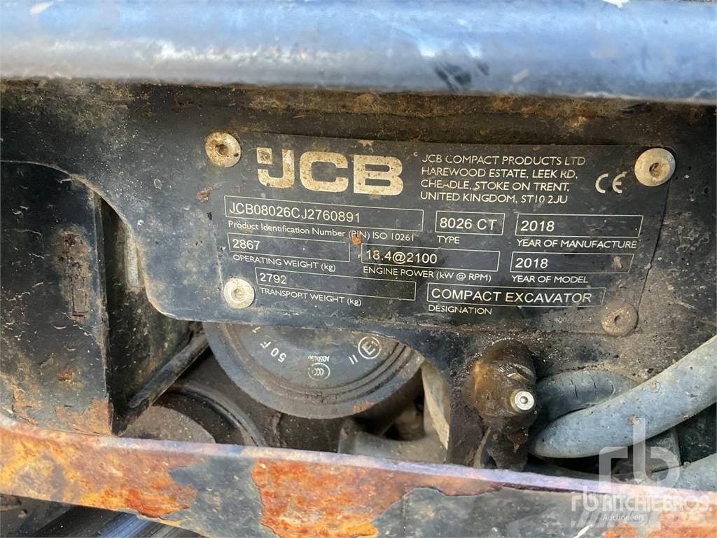 JCB 8026CT Lánctalpas kotrók