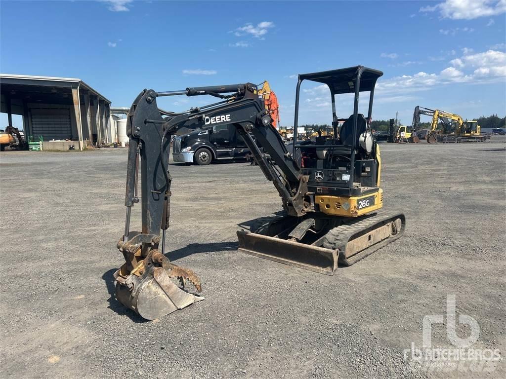 John Deere 26G Mini kotrók < 7t