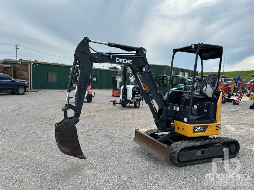 John Deere 26G Mini kotrók < 7t