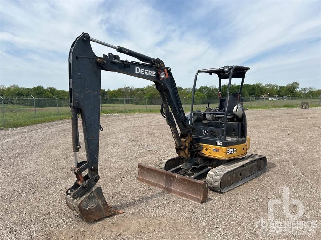 John Deere 35D Mini kotrók < 7t