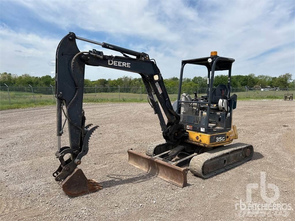 John Deere 35G Mini kotrók < 7t
