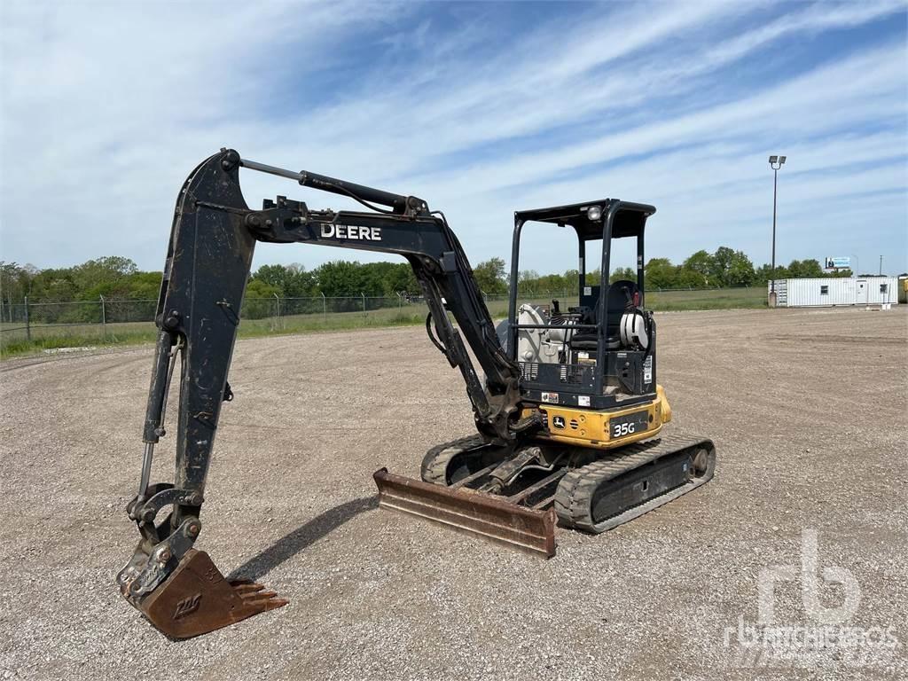 John Deere 35G Mini kotrók < 7t