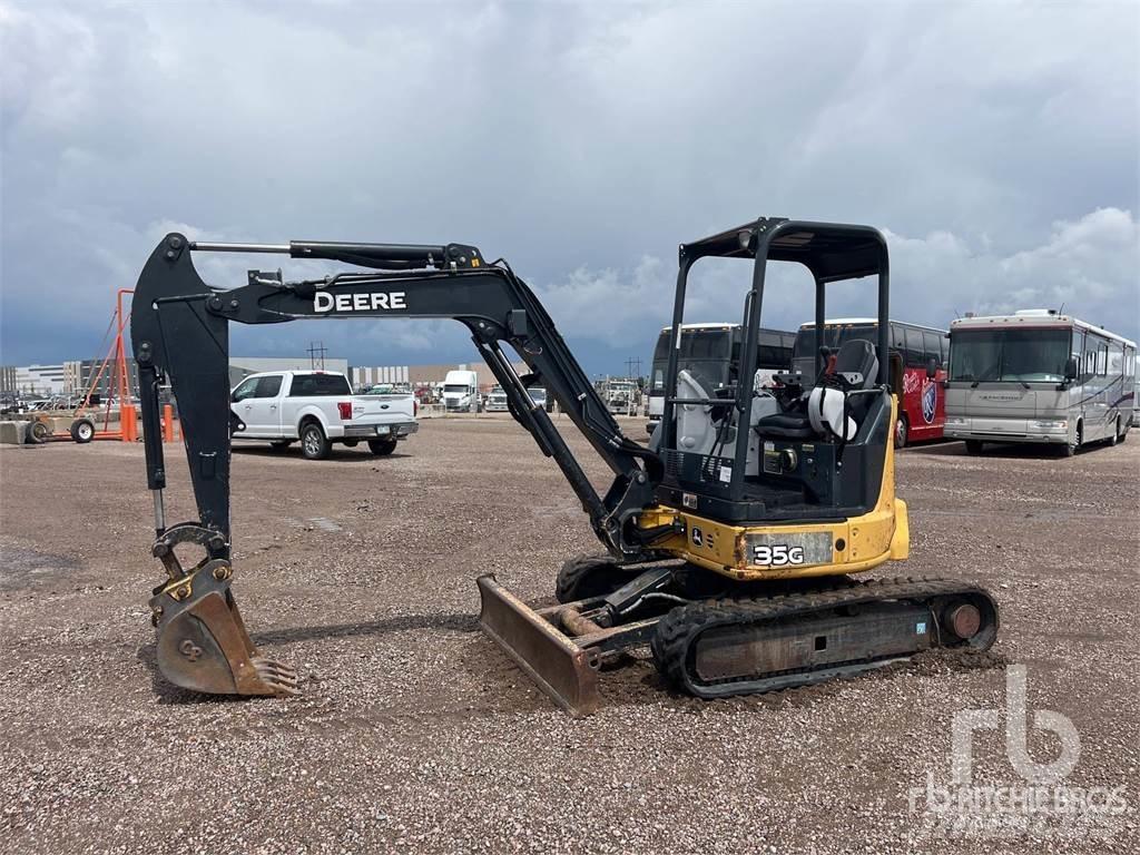 John Deere 35G Mini kotrók < 7t