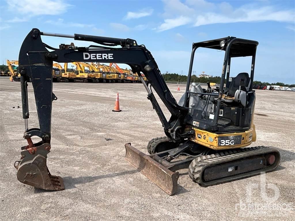John Deere 35G Mini kotrók < 7t