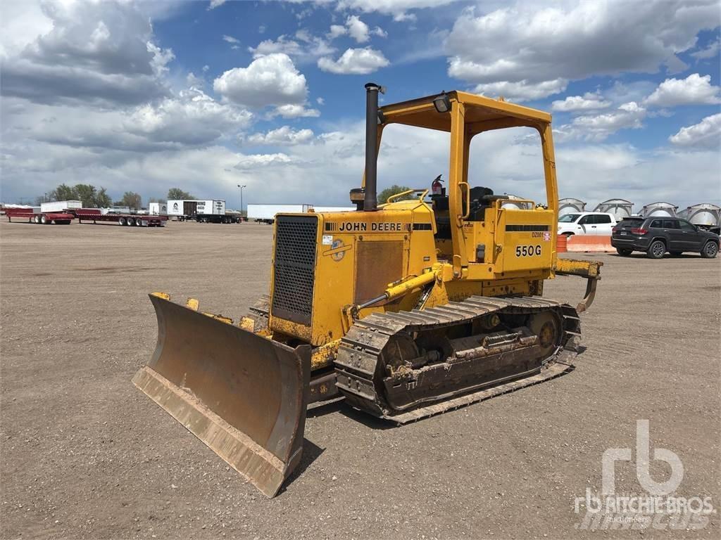 John Deere 550G lánctalpas dózerek