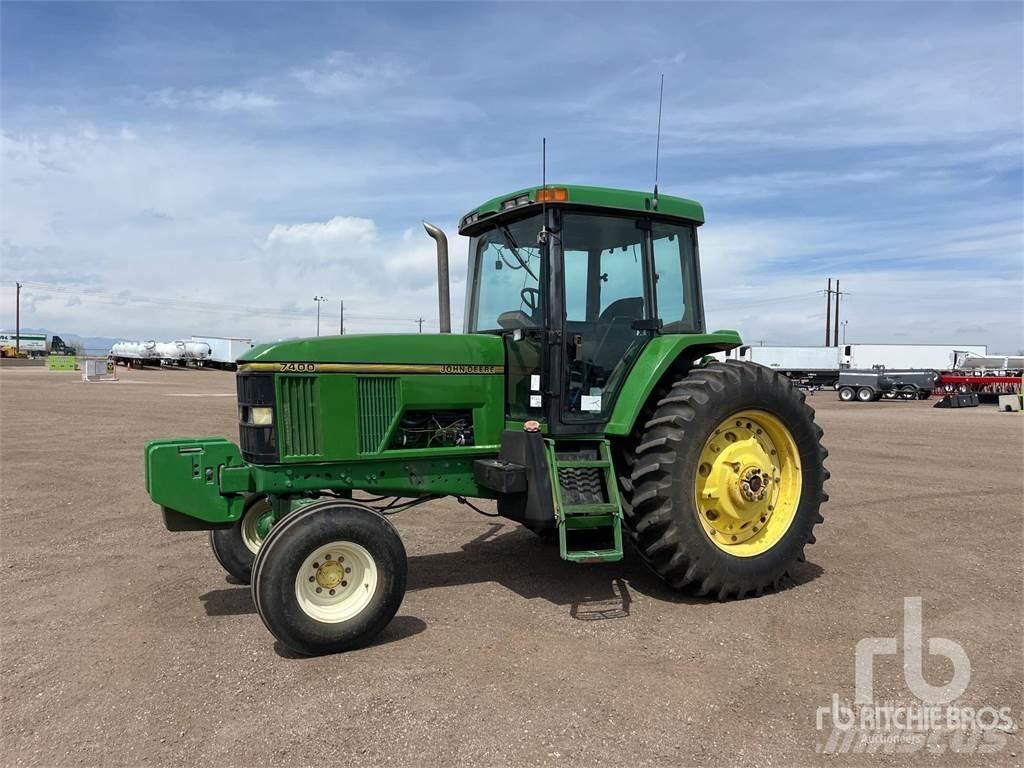 John Deere 7400 Traktorok
