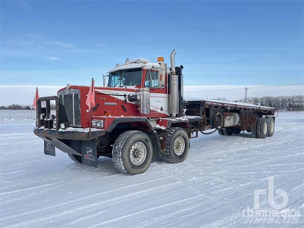 Kenworth C550 Platós / Ponyvás teherautók