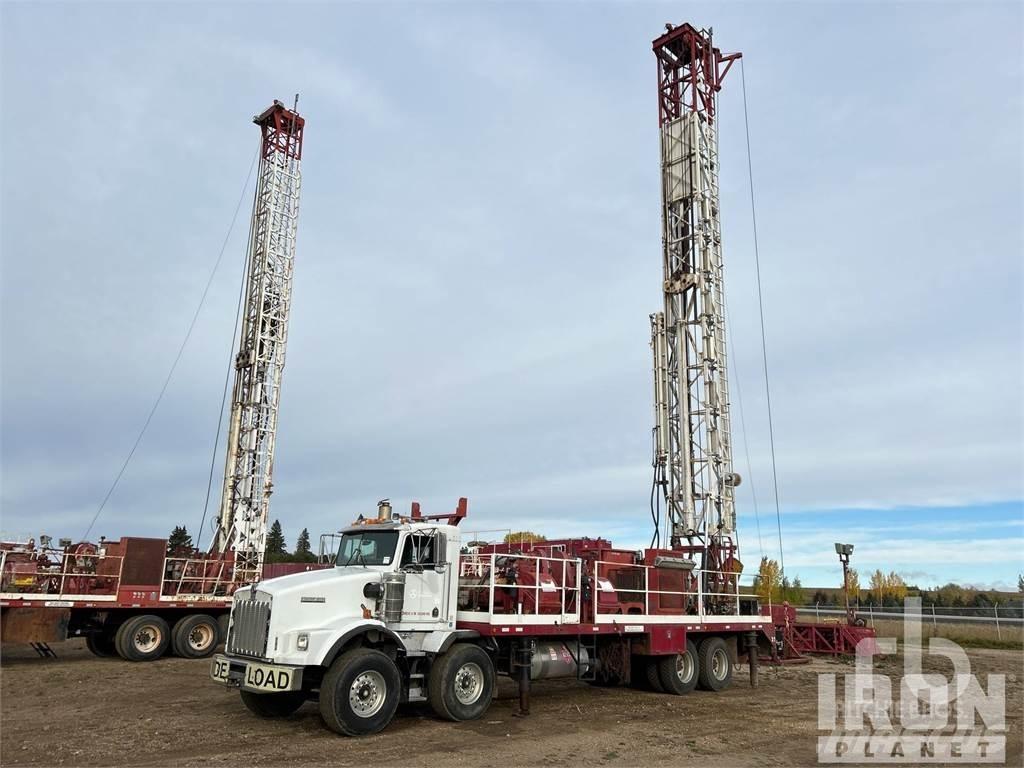 Kenworth T800B Mobil fúró teherautók
