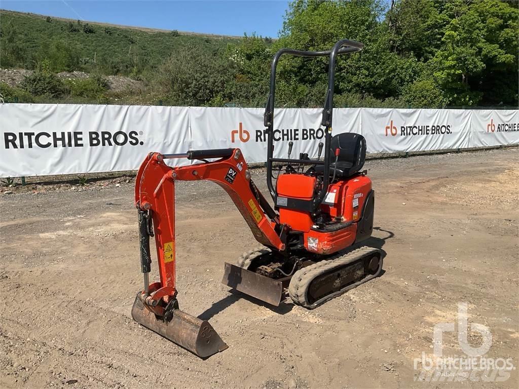 Kubota K008-3 Mini kotrók < 7t