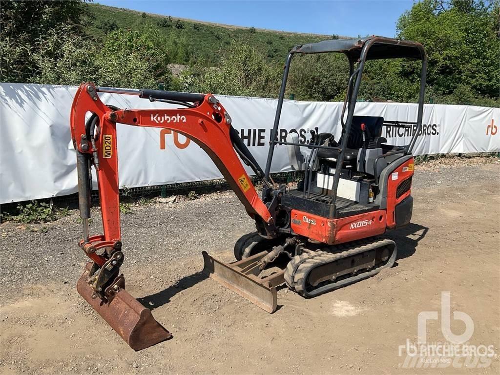Kubota KX015-4 Mini kotrók < 7t