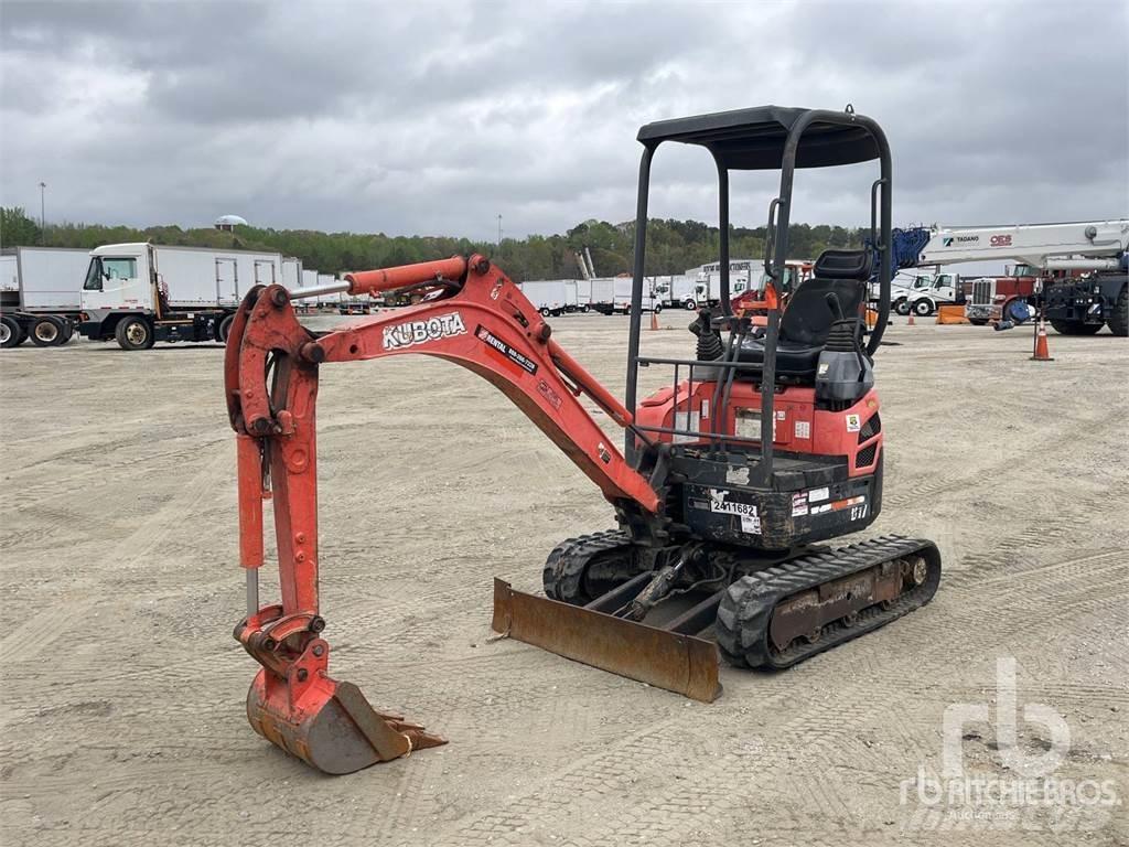 Kubota U17 Mini kotrók < 7t