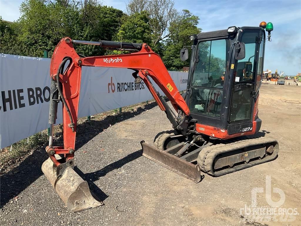 Kubota U27-4 Mini kotrók < 7t