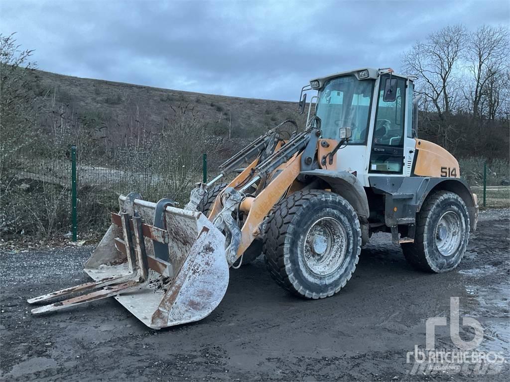 Liebherr L514P Gumikerekes homlokrakodók