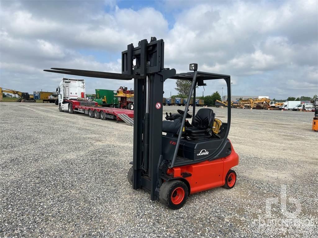 Linde E20P-02 Elektromos targoncák