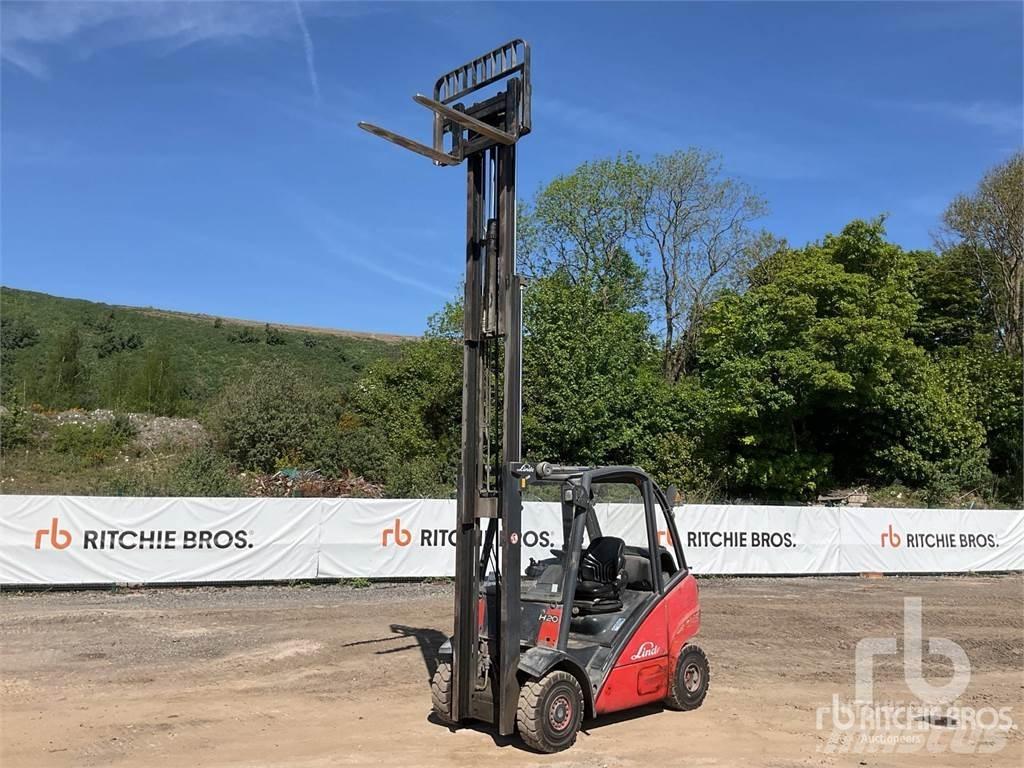 Linde H20T Dízel targoncák