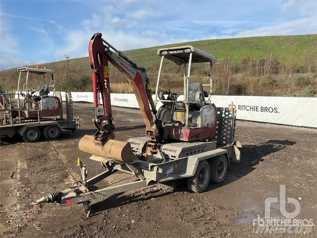 Takeuchi TB216 Mini kotrók < 7t