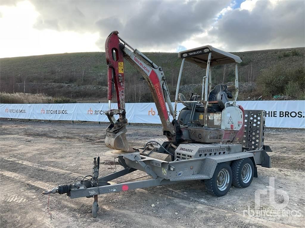 Takeuchi TB216 Mini kotrók < 7t