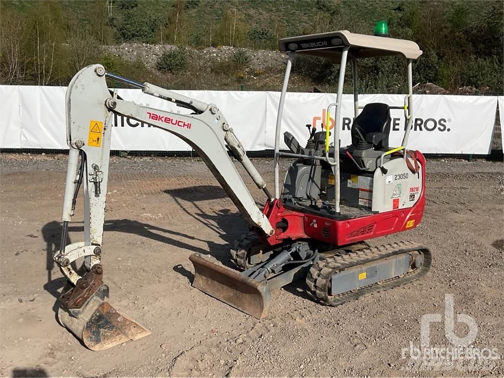 Takeuchi TB216 Mini kotrók < 7t