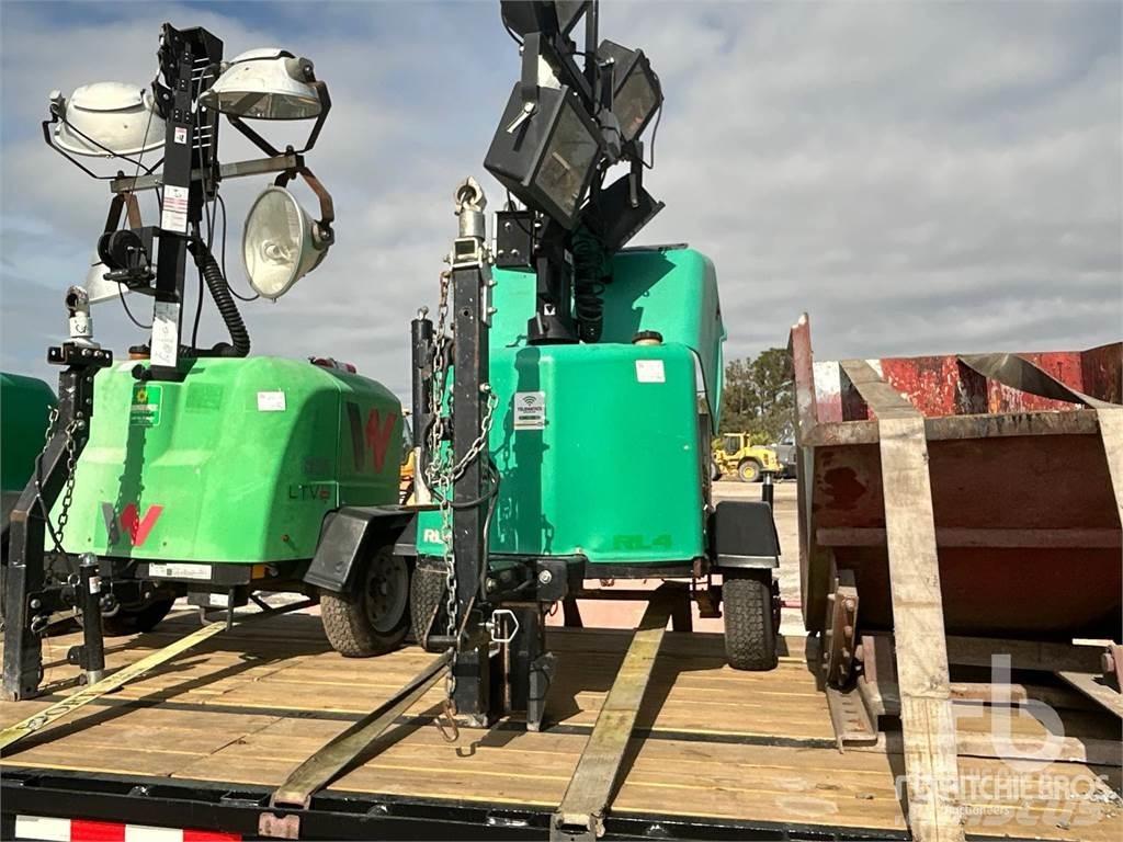 Terex RL4 Fénytornyok