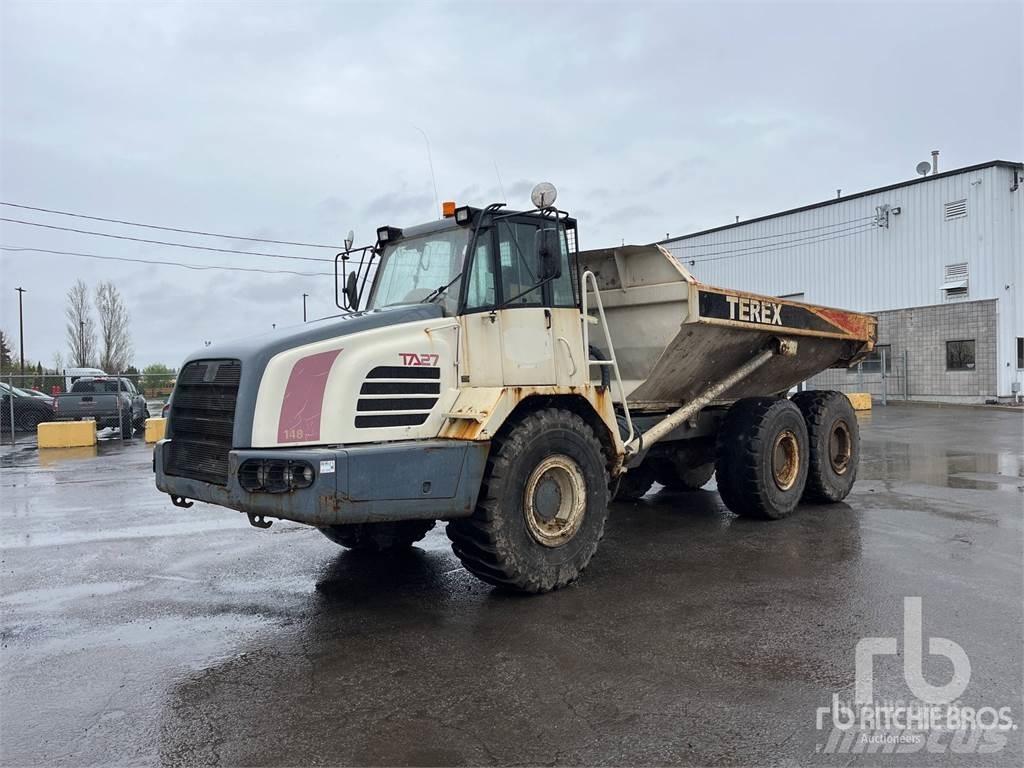 Terex TA27 Csuklósdömperek