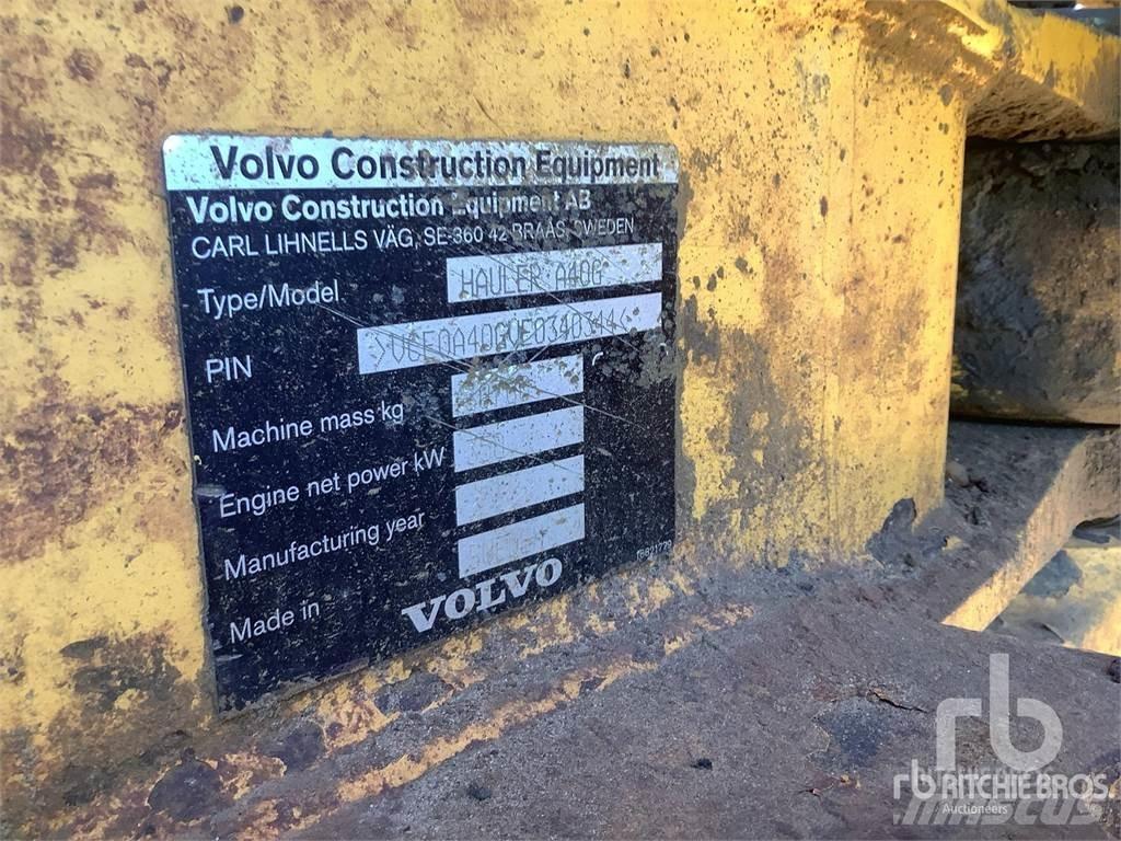 Volvo A40G Csuklósdömperek