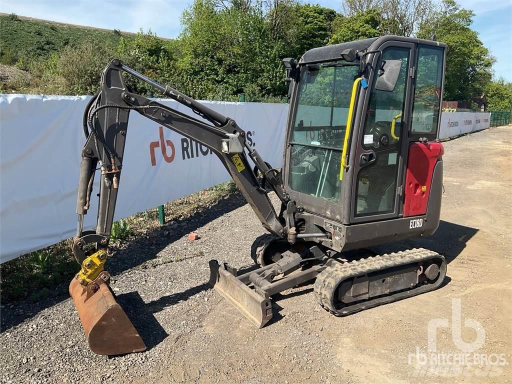 Volvo EC18D Mini kotrók < 7t
