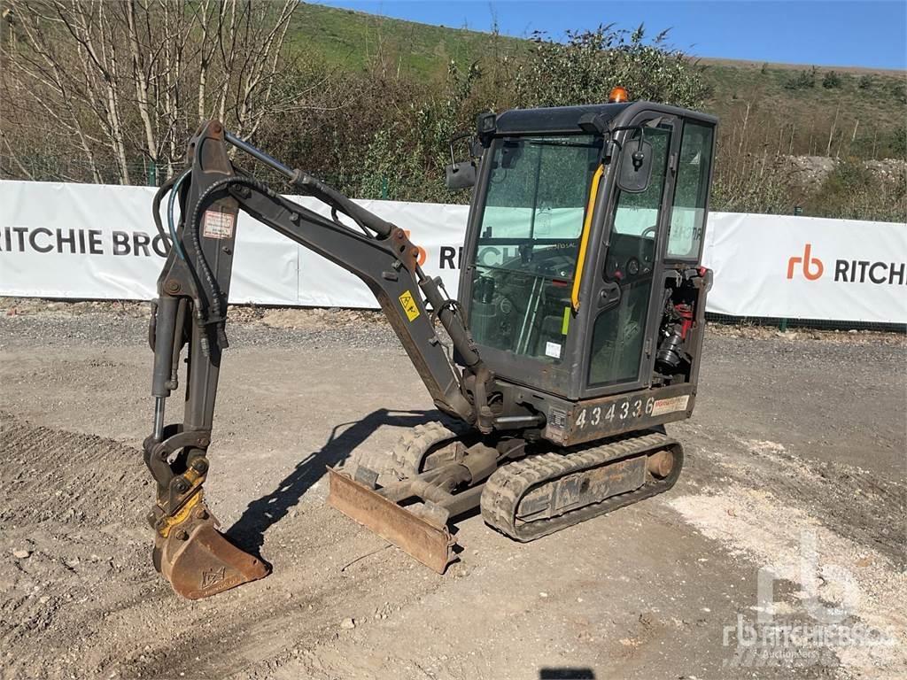 Volvo EC18E Mini kotrók < 7t