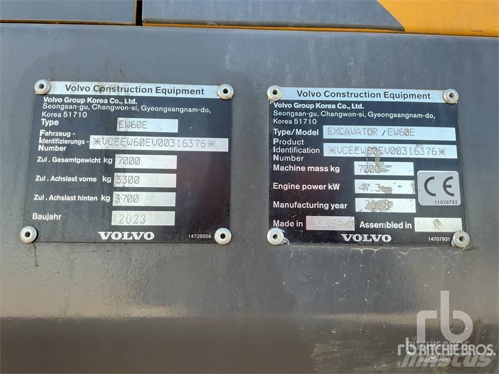 Volvo EW60E Gumikerekes kotrók