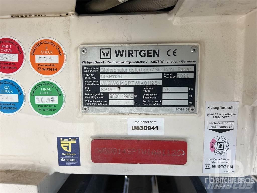 Wirtgen SP15I Beton terítőgépek