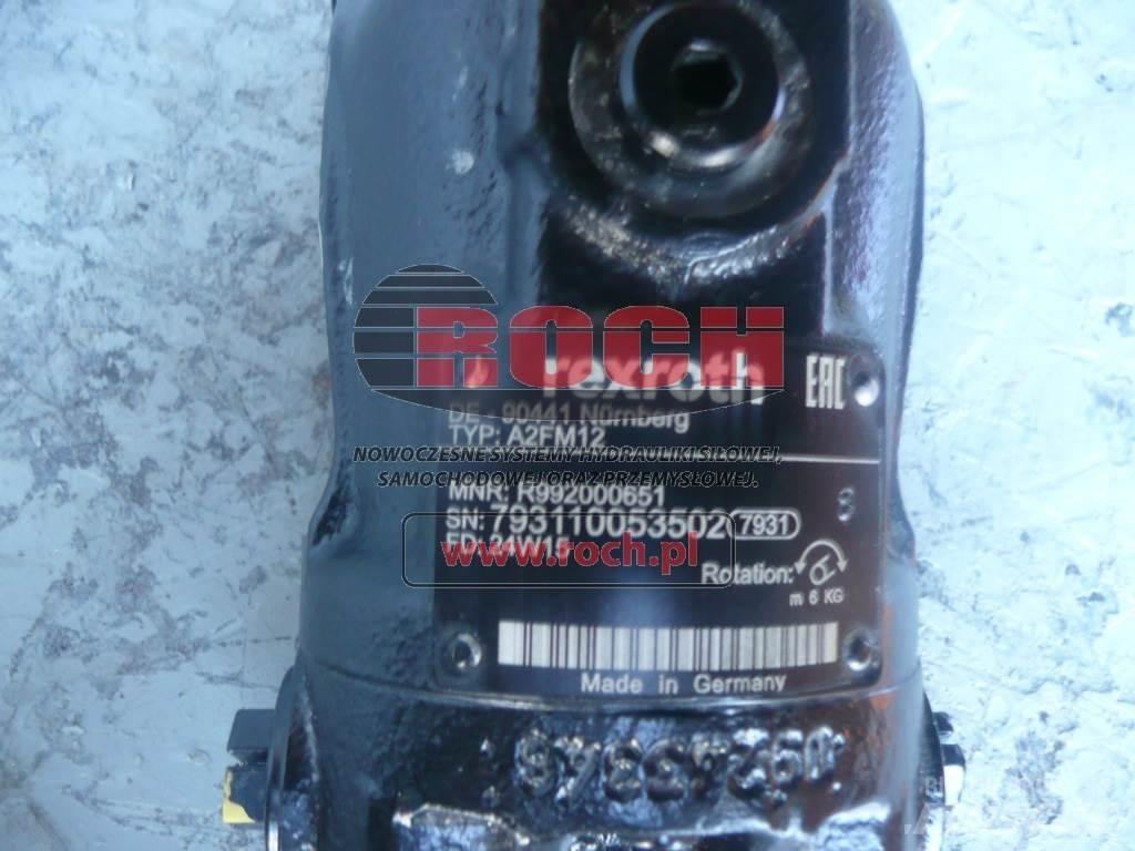 Rexroth A2FM12 Motorok