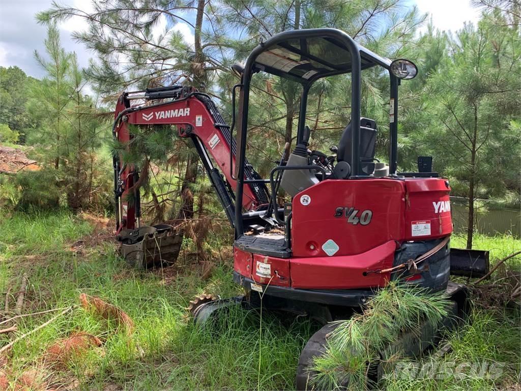 Yanmar SV40 Mini kotrók < 7t