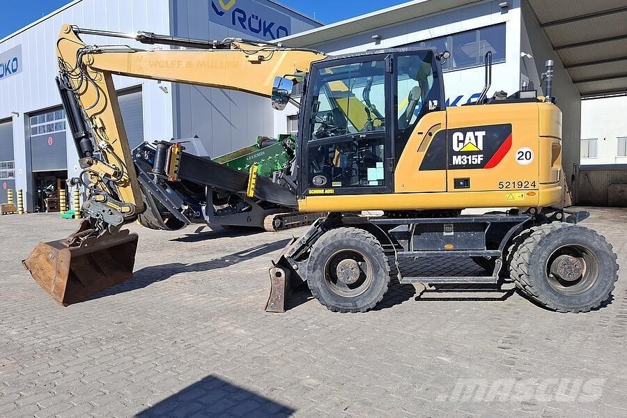 CAT M 315 F Gumikerekes kotrók