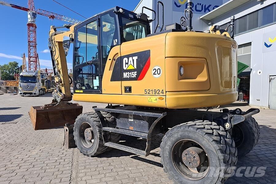 CAT M 315 F Gumikerekes kotrók