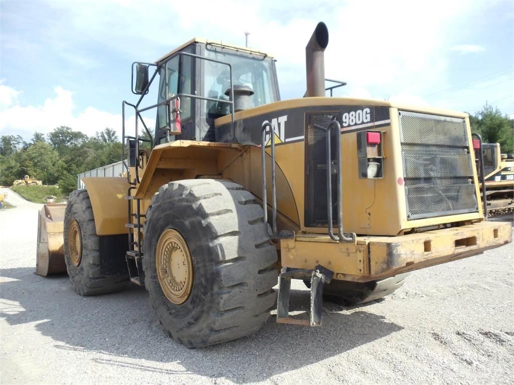 CAT 980G Gumikerekes homlokrakodók