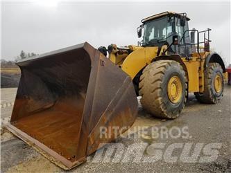 CAT 980H Gumikerekes homlokrakodók