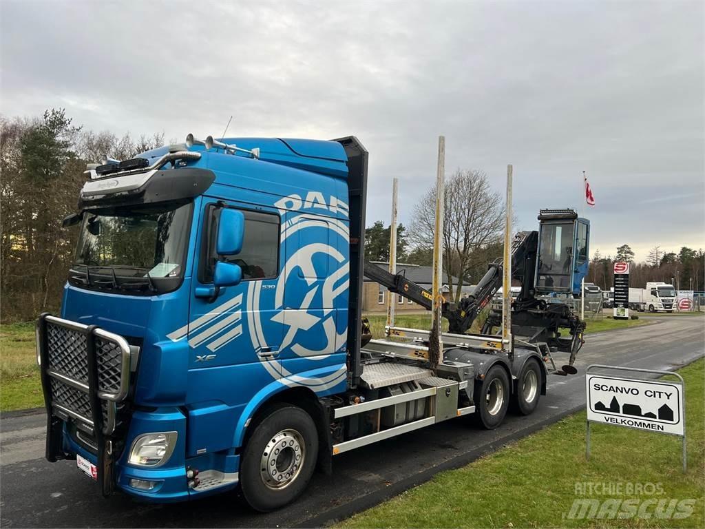DAF XF530 FAT 6x4 Rönkszállító teherautók