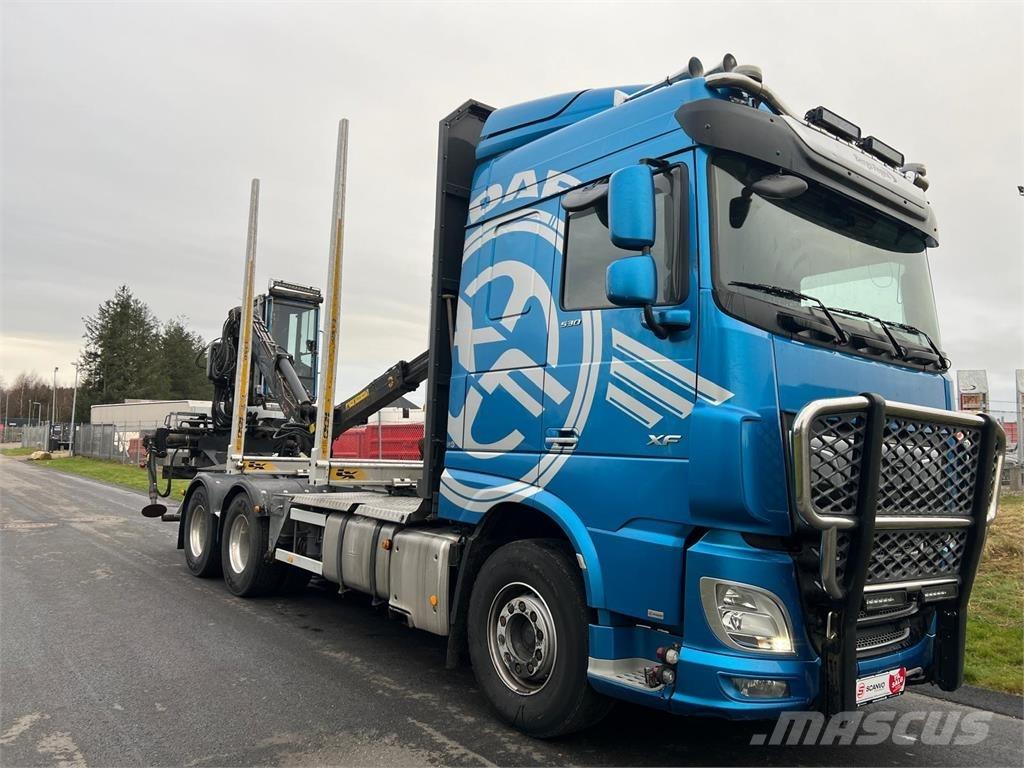 DAF XF530 FAT 6x4 Rönkszállító teherautók