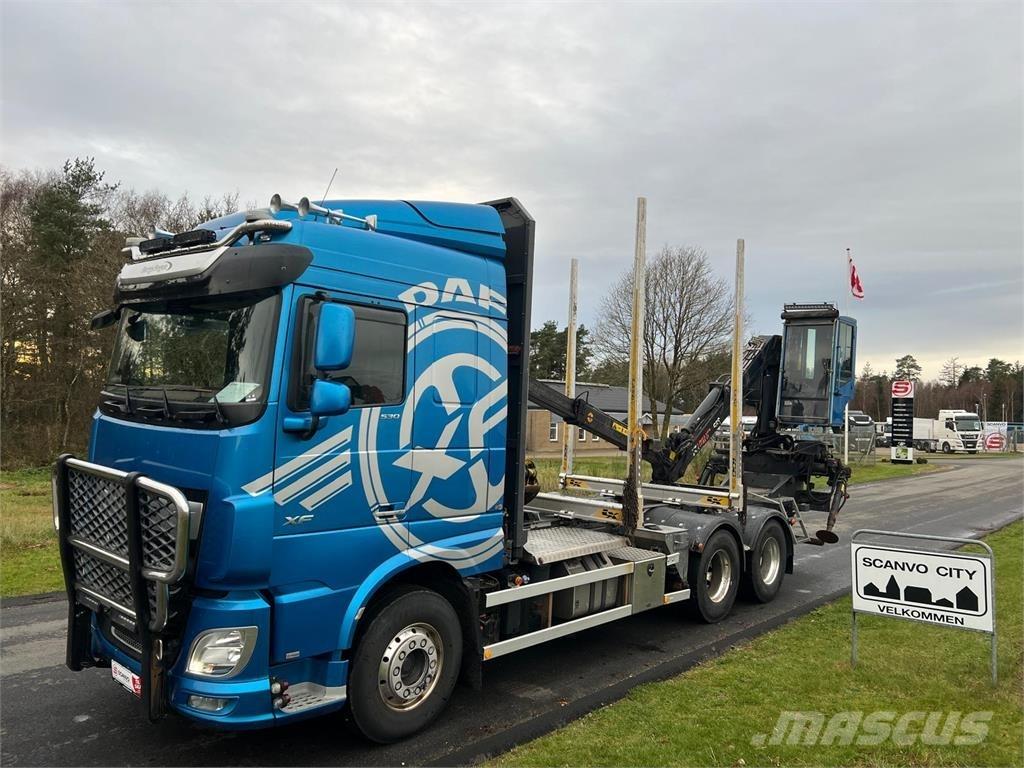 DAF XF530 FAT 6x4 Rönkszállító teherautók