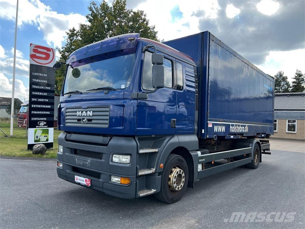 MAN TGA 18-350 - 7,15 Konténer keretes / Konténeres teherautók