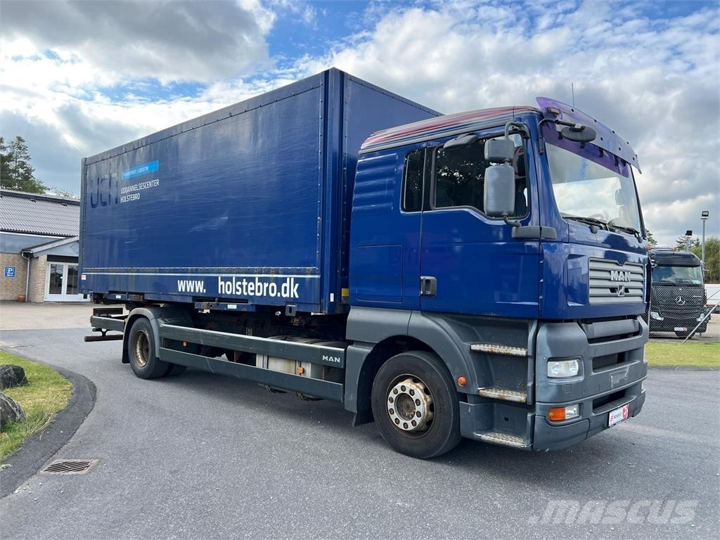 MAN TGA 18-350 - 7,15 Konténer keretes / Konténeres teherautók